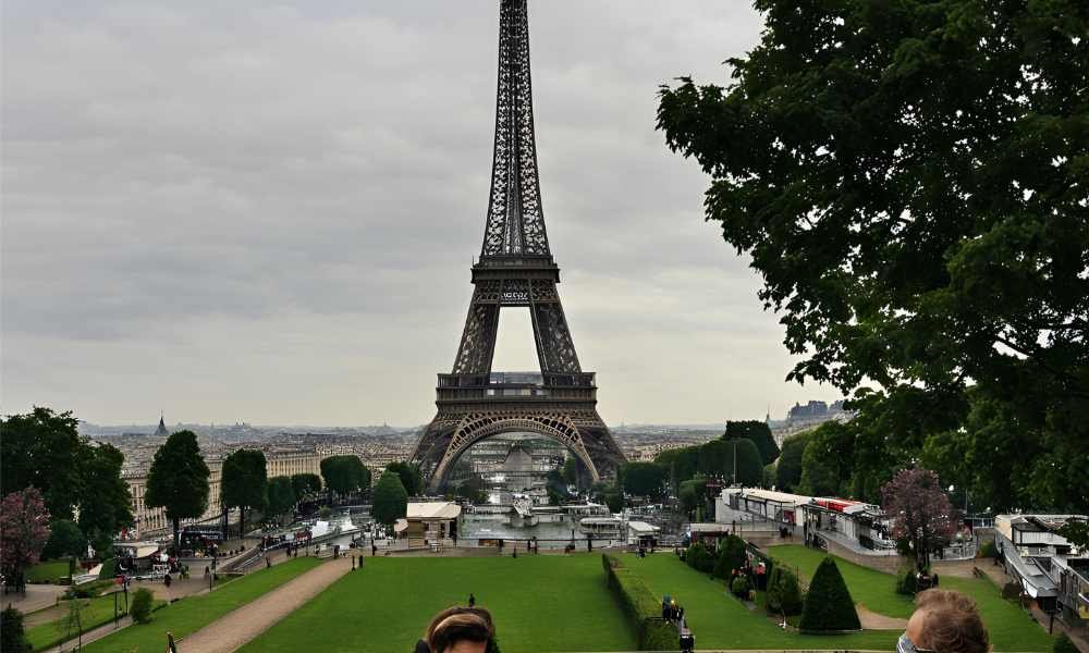 First Glimpses of the Eiffel Tower