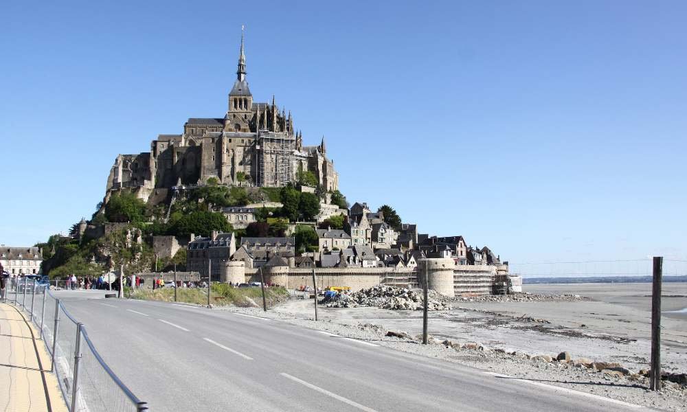 Walking Around The Streets Of Mont Saint Michel