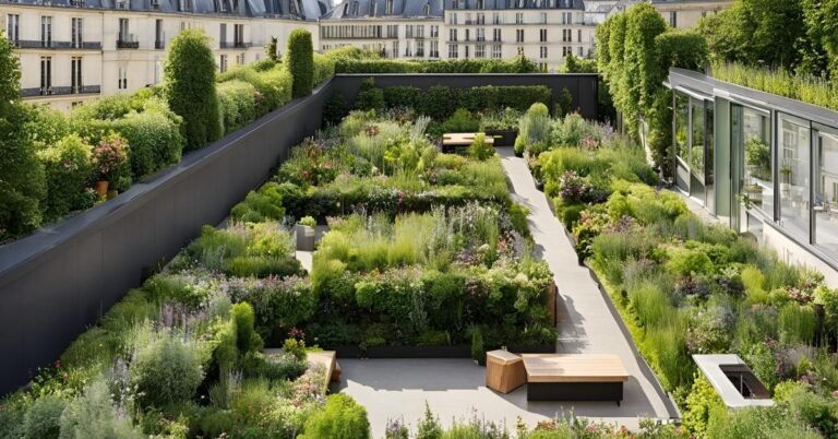 Hidden Rooftop Gardens Paris