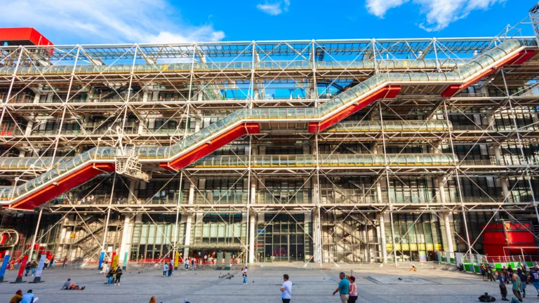 the Centre Pompidou in Paris